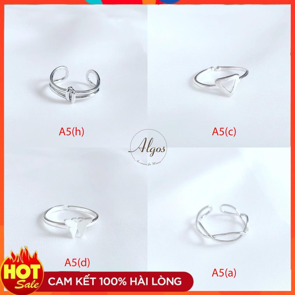 Nhẫn nữ - Nhiều hình ️ ƯU ĐÃI TOÀN SHOP ️ Bạc 925 sáng bền, thiết kế tinh tế phù hợp mọia phong cách, sự kiện