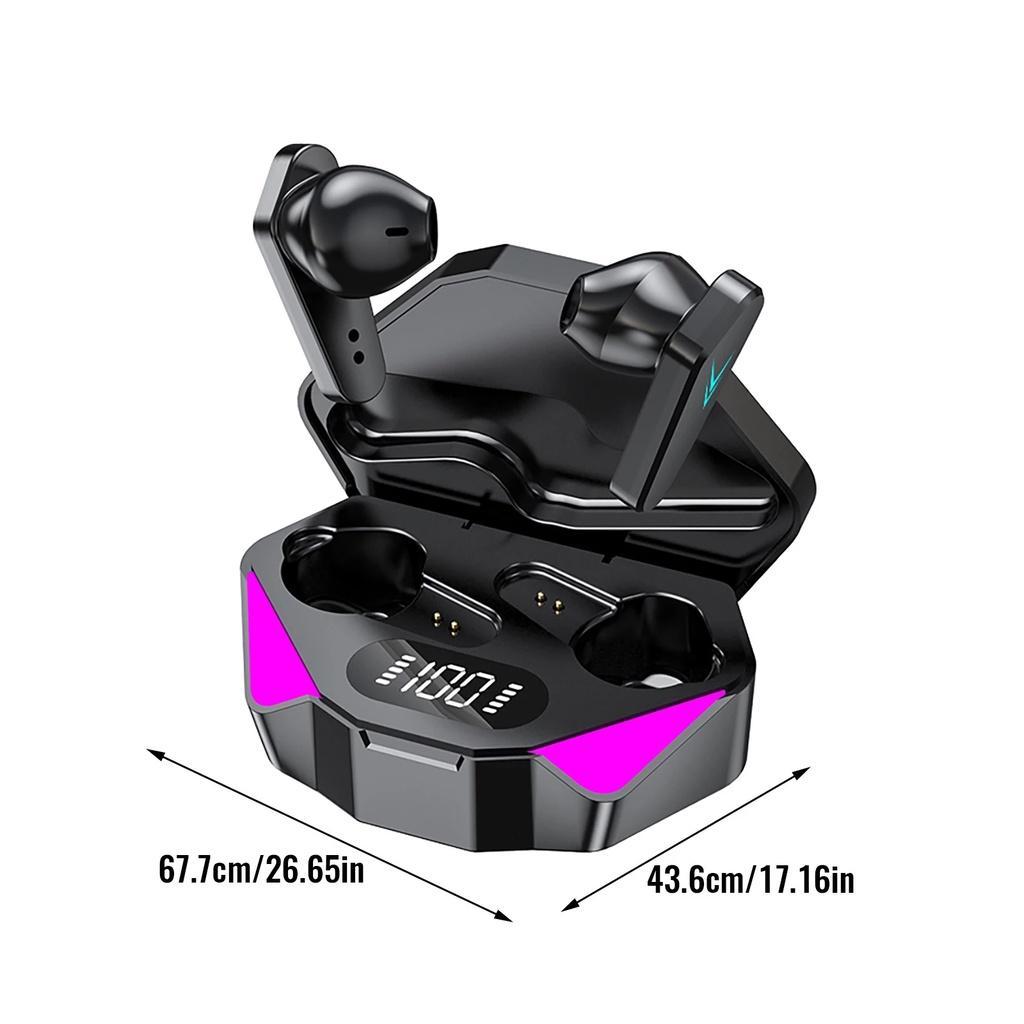 Tai Nghe Gaming TZUZL X15 TWS Bluetooth 5.0 Chống Nước Điều Khiển Cảm Ứng Kèm Mic