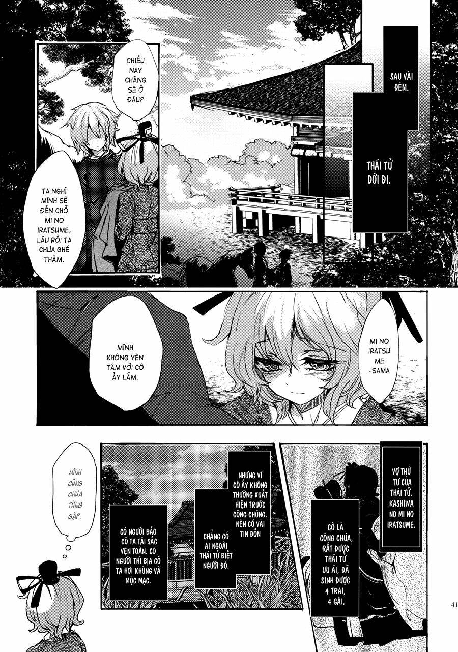 Touhou - Soga No Tojiko Wa Koranai Ara No Shou Chapter 0 - Trang 41