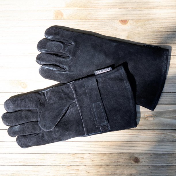 Găng Tay Da Nhà Bếp Everdure Leather BBQ Gloves  Cỡ Lớn L/XL