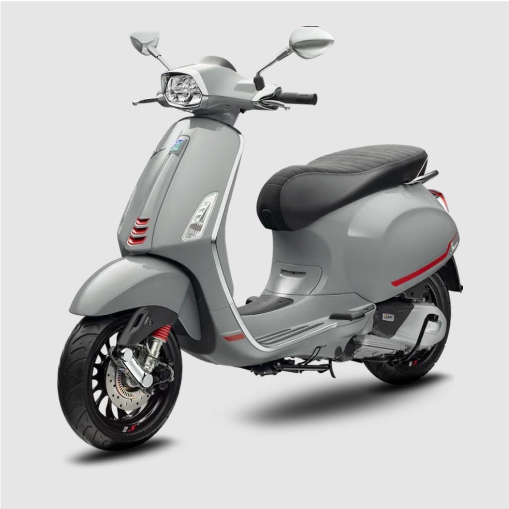 Xe Tay Ga Vespa Sprint S 125 Màu Bạc Grey Delicato