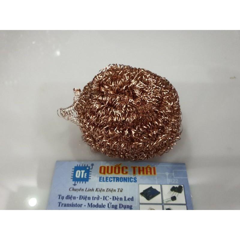Bùi nhùi thép vệ sinh mũi hàn