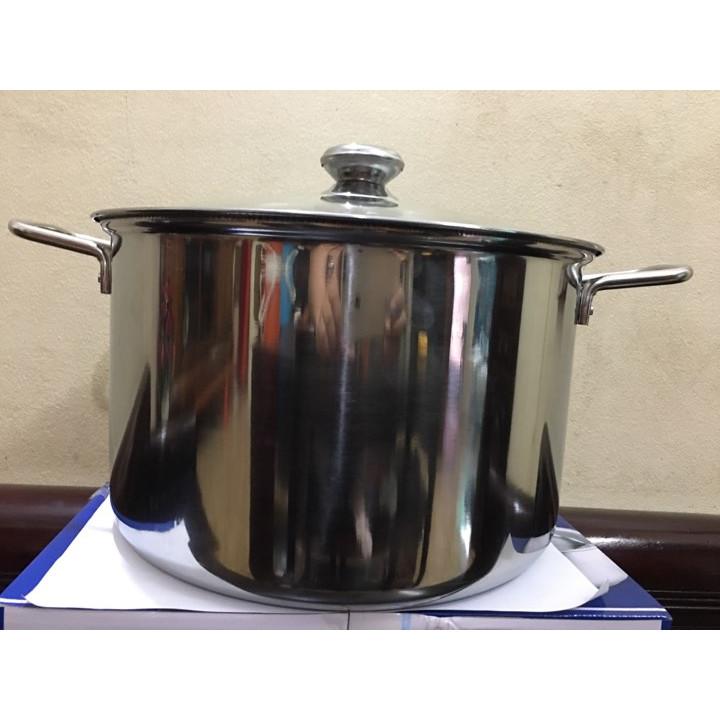 Nồi Luộc Gà Inox Size 30Cm - Loại Tốt