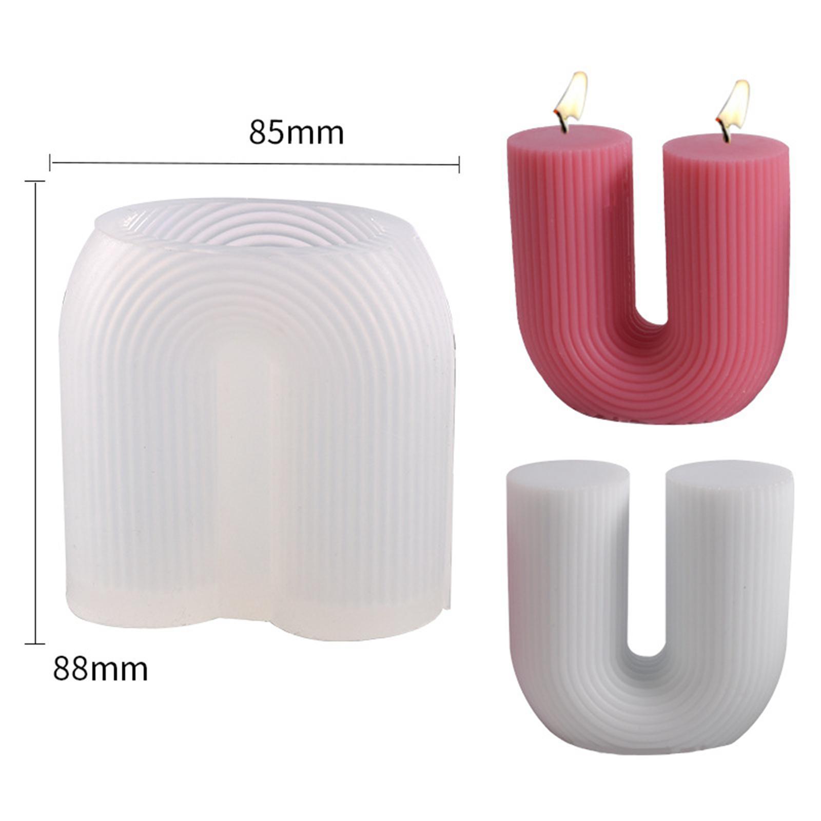 Durable Silicone Candle Casting wax making DIY Crafts Handmade for Home Wedding Valentine Ornaments