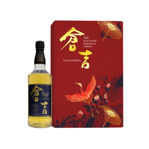 Rượu Kurayoshi 8 Years Old 43% 1x0.7L (Tet GB 2023)