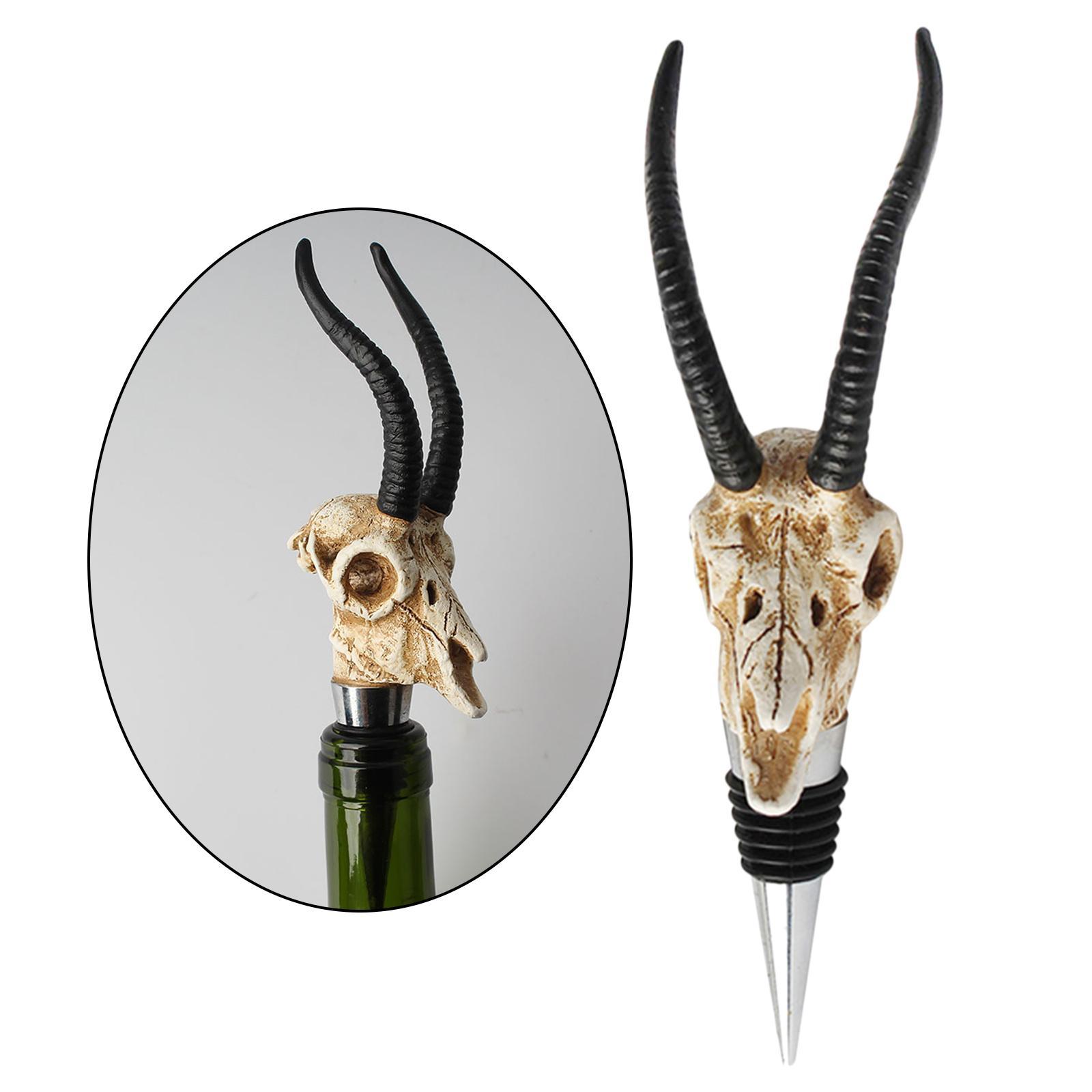 Animal Skull Red Wine Bottle Stopper Wine Bottle Corks for Wedding Leakproof