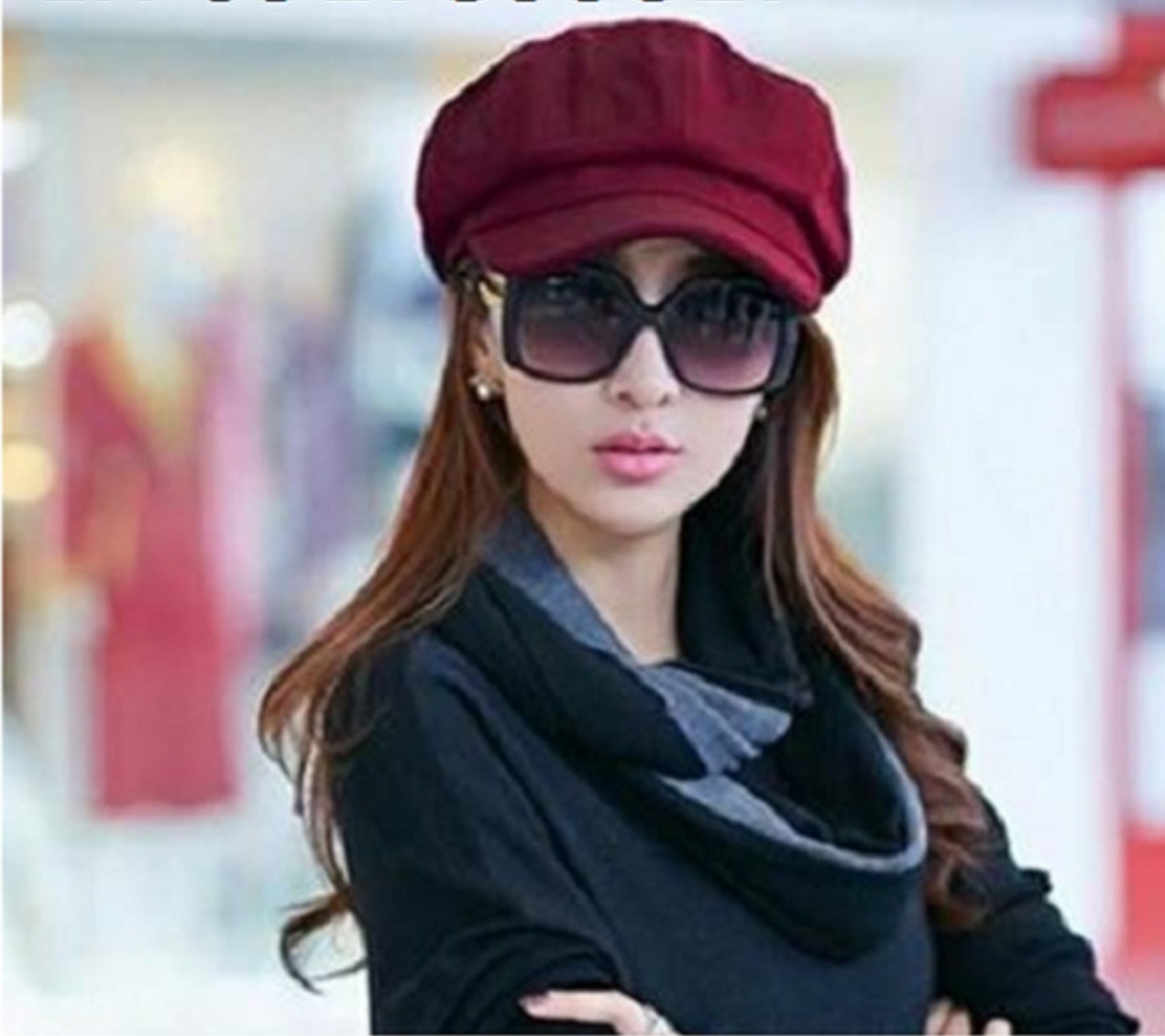 Nón beret nữ mũ nồi lưỡi trai thời trang thu đông dona22112101