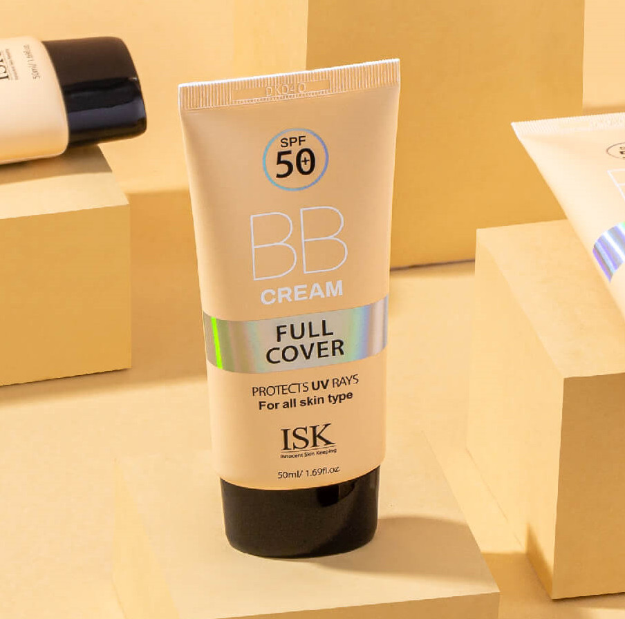 Kem nền siêu mịn ISK FULL COVER BB CREAM SPF 50+/PA+++ Hàn quốc 45ml/ Hộp