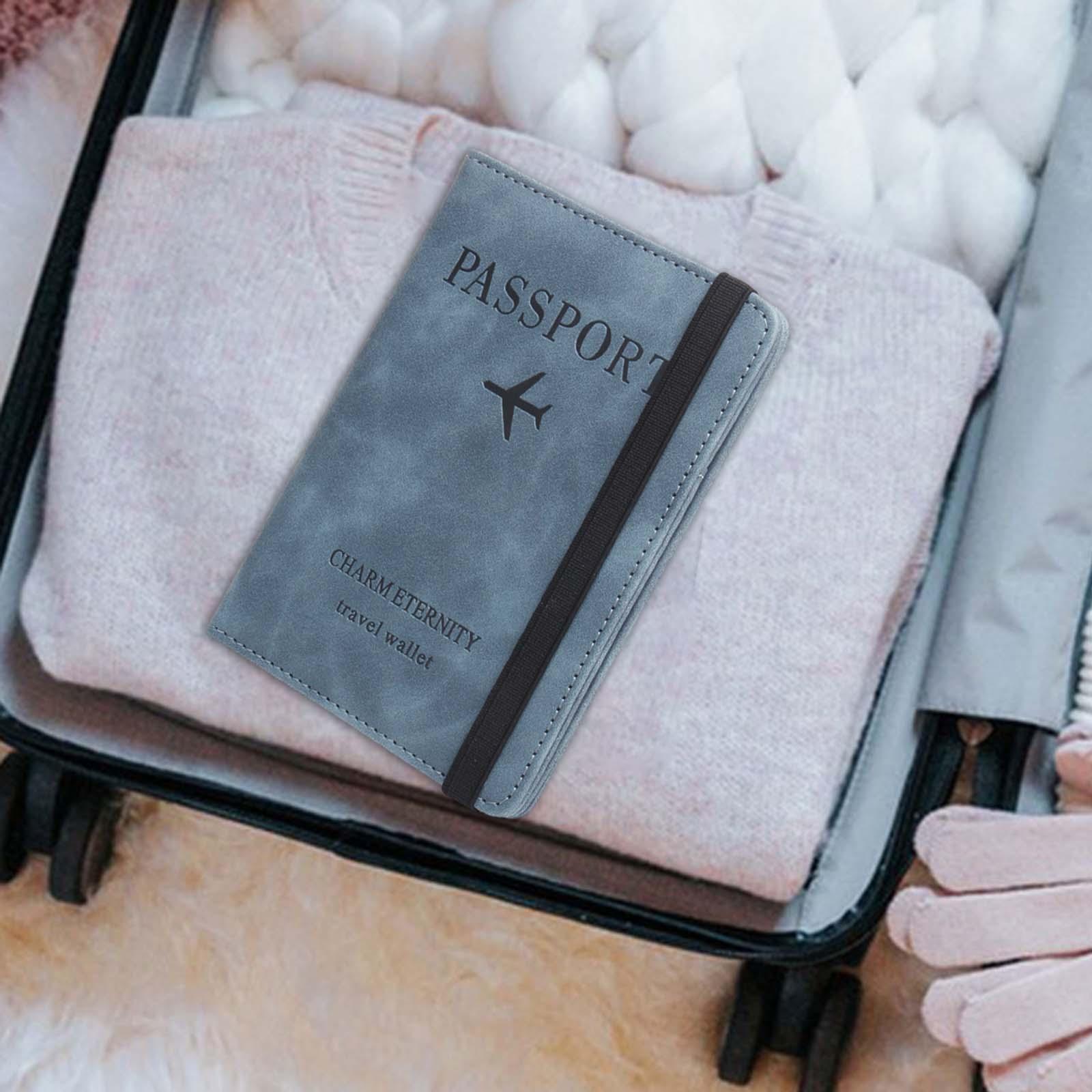 Holder, , Blocking Card Holder Purse PU Leather Cover Protector for Men, Women, Business