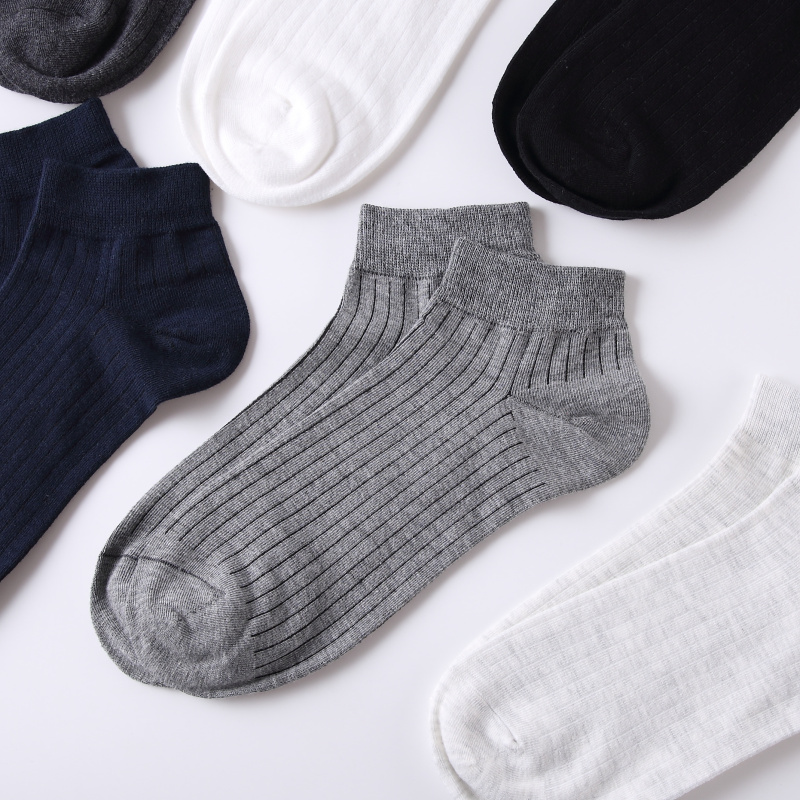 Set 3 đôi Tất vớ trơn Nam cao cấp, vớ trơn không họa tiết