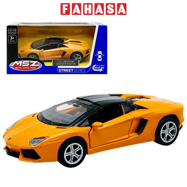 Đồ Chơi Mô Hình Siêu Xe Lamborghini Aventador Roadster - Vecto VT67323/OR - Màu Cam