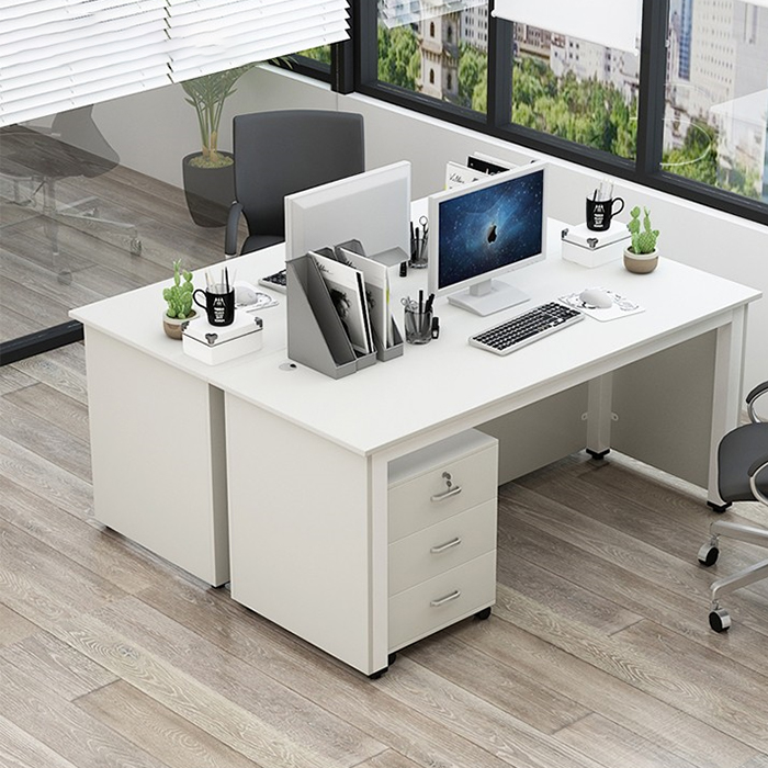 Bàn làm việc X818 120cm kèm tủ (kt 120x60x74cm)