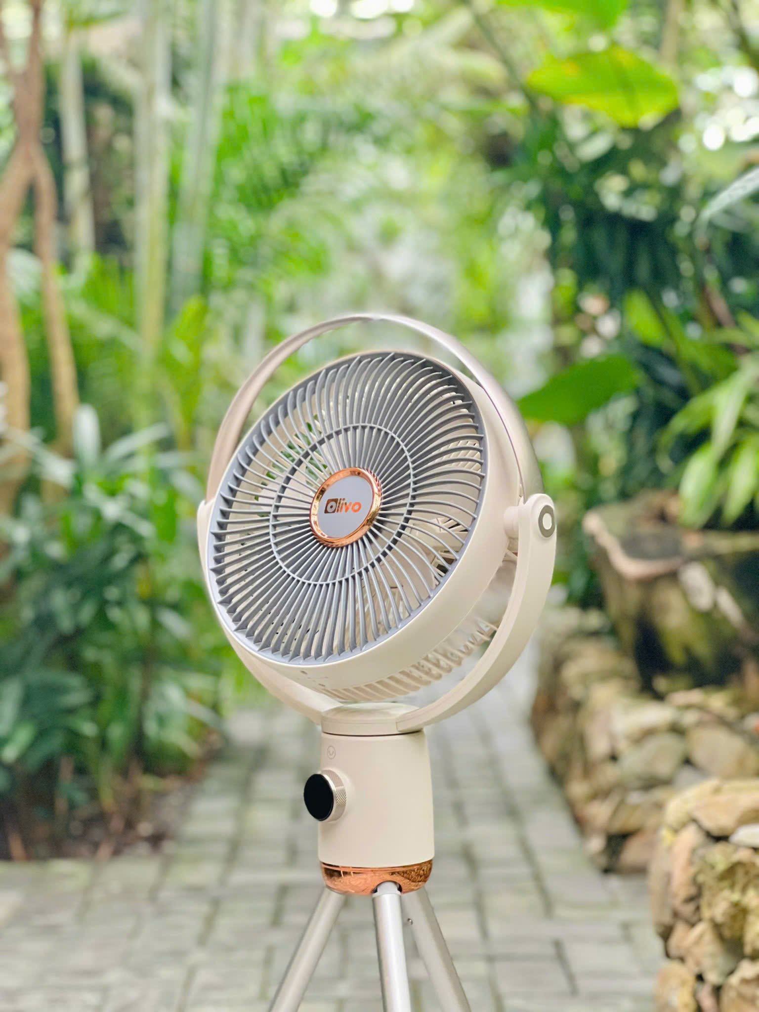 [Hàng chính hãng] Quạt Tuần Hoàn Không Khí – Quạt Không Dây OLIVO WF1 – Chạy Êm, Sạc Nhanh 2.5h, Hoạt Động Bền Bỉ 48h – Gấp Gọn Dễ Dàng