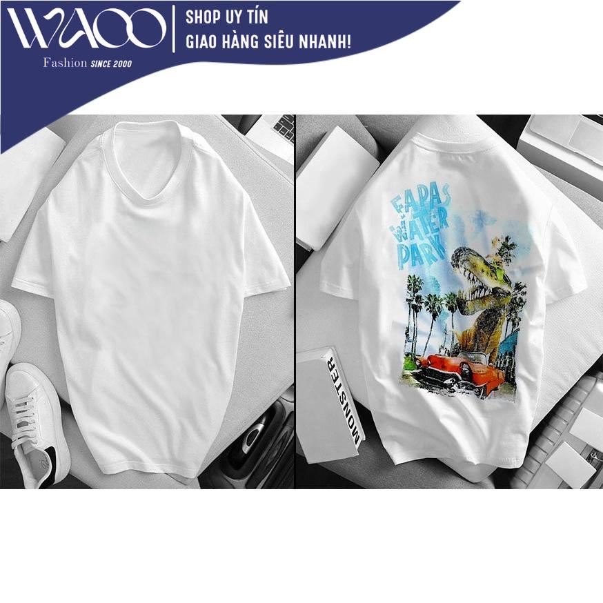 Áo Thun Nam, Có Bigsize Từ S Đến 8XL, Vải Cotton Cao Cấp, Mặc Mịn Thoáng Mát - Thời Trang Waoo, Mẫu ATNN263