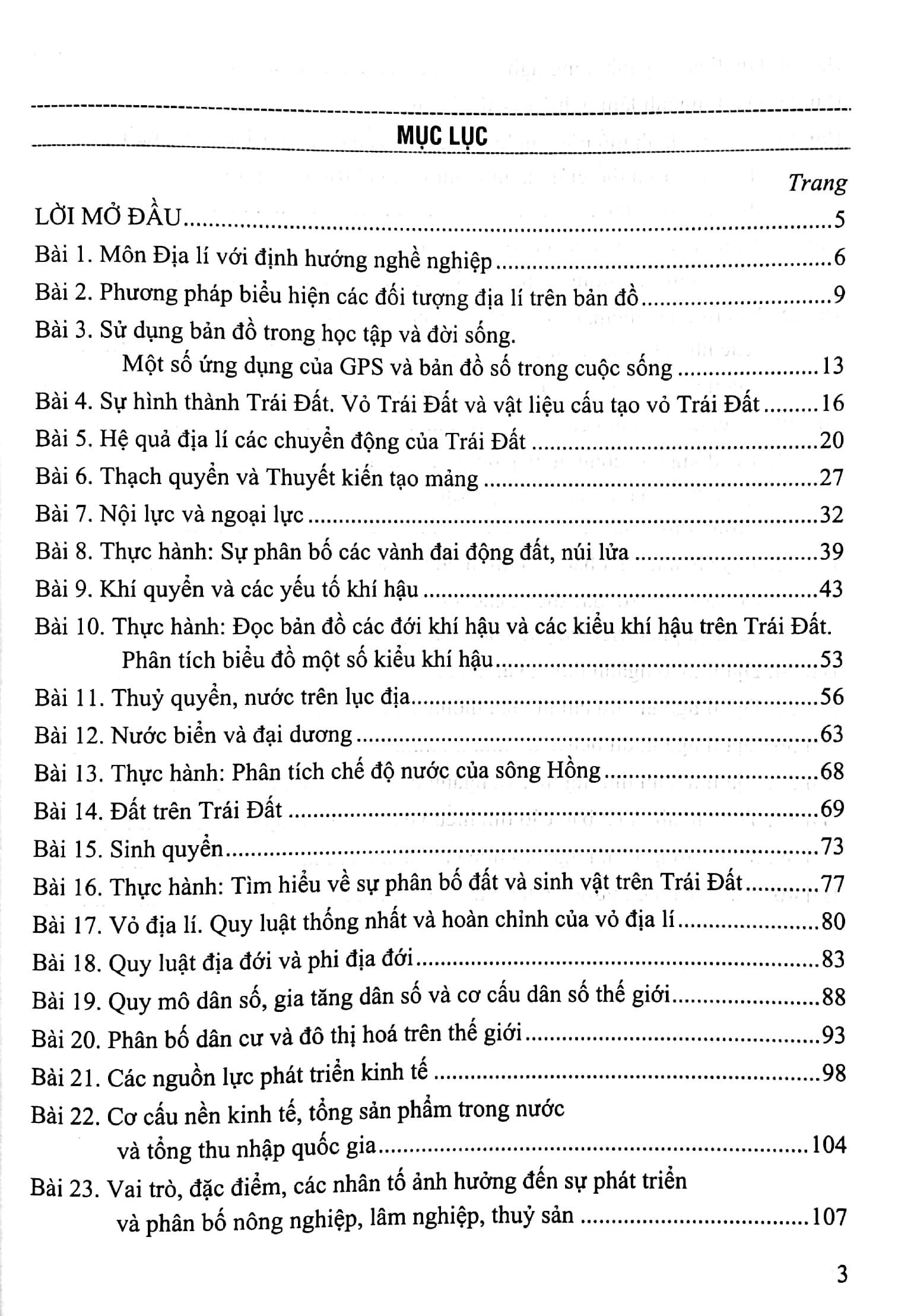 Hướng Dẫn Trả Lời Câu Hỏi Và Bài Tập Địa Lí Lớp 10