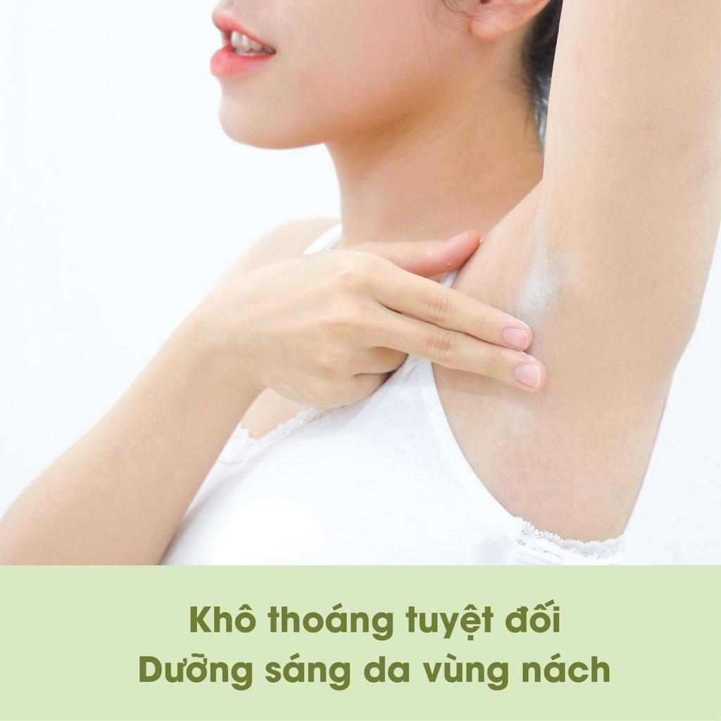 [ SẢN PHẨM KHỬ MÙI DÀNH RIÊNG CHO BÀ BẦU ] Bột Khử Mùi Toàn Thân, Giảm Tiết Mồ Hôi Không Ố Vàng, Bết Dính Dùng Cho Mọi Lo