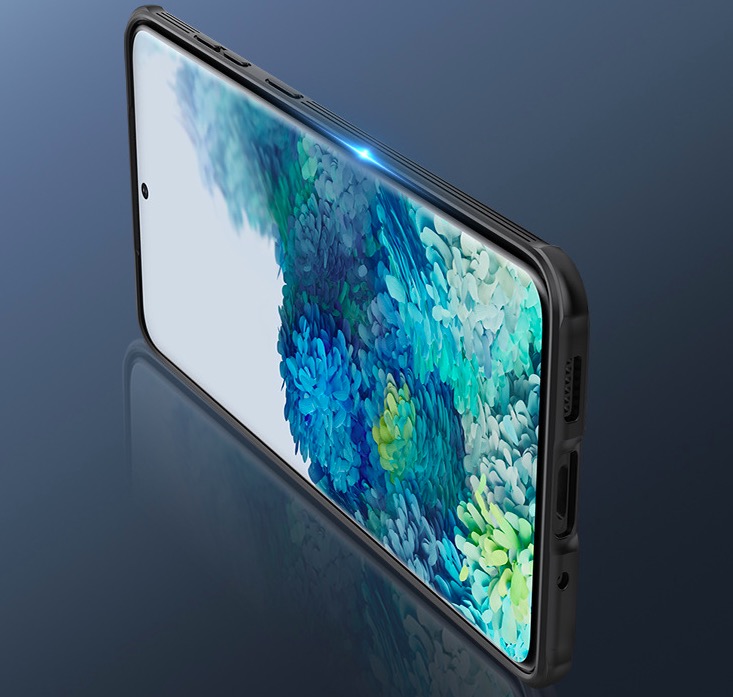 Ốp lưng chống sốc bảo vệ Camera cho SamSung Galaxy S20 Plus hiệu Nillkin Camshield - Hàng chính hãng