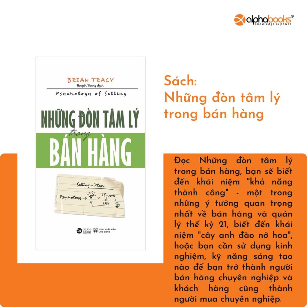 Sách Những đòn tâm lý trong bán hàng - Alphabooks - BẢN QUYỀN