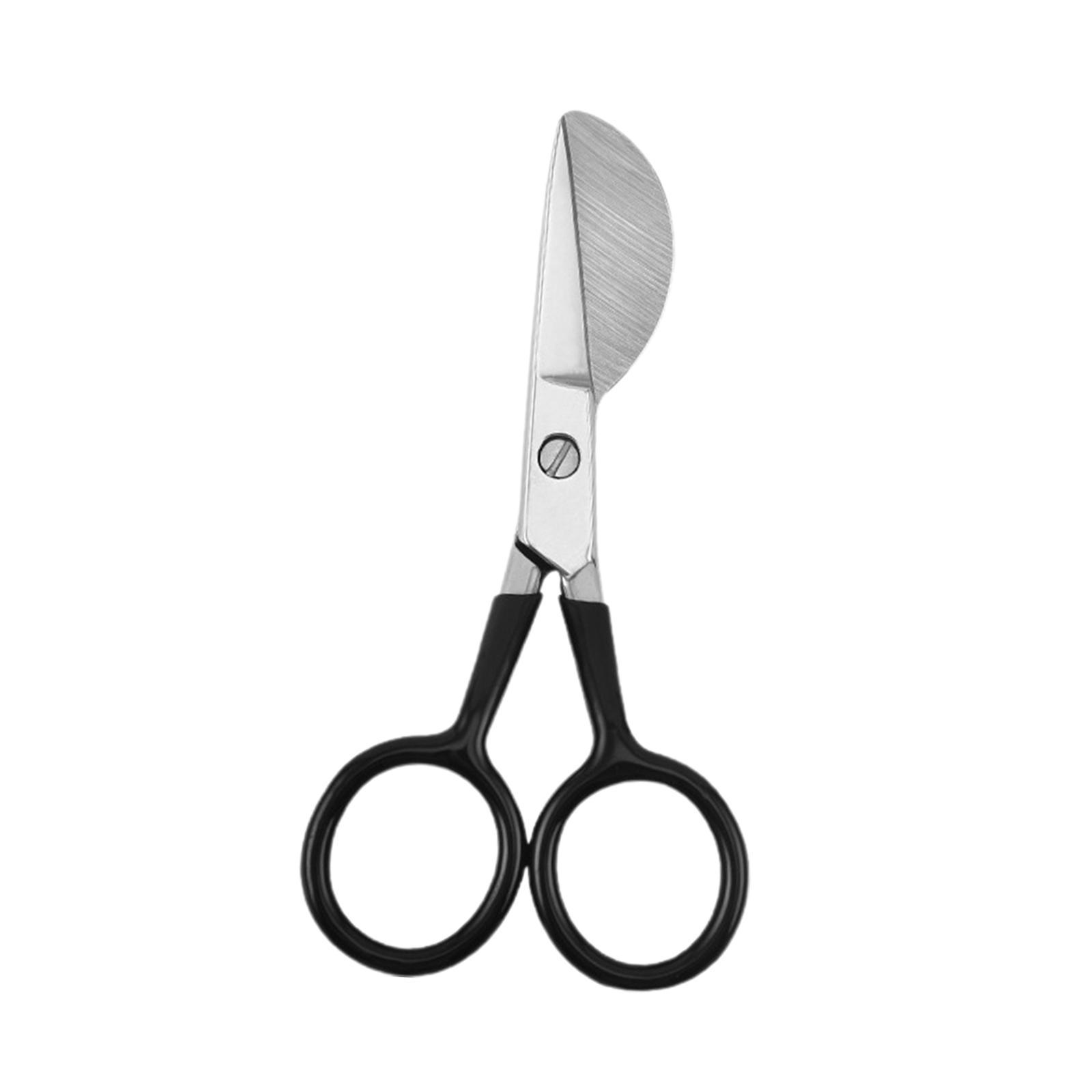 Duckbill Applique Scissors Lace Arts Craft Trimming Scissors Straight Handle