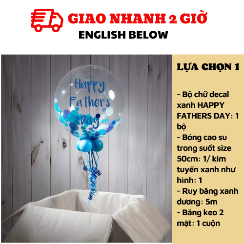 Bong bóng Jumbo trong suốt mfd47