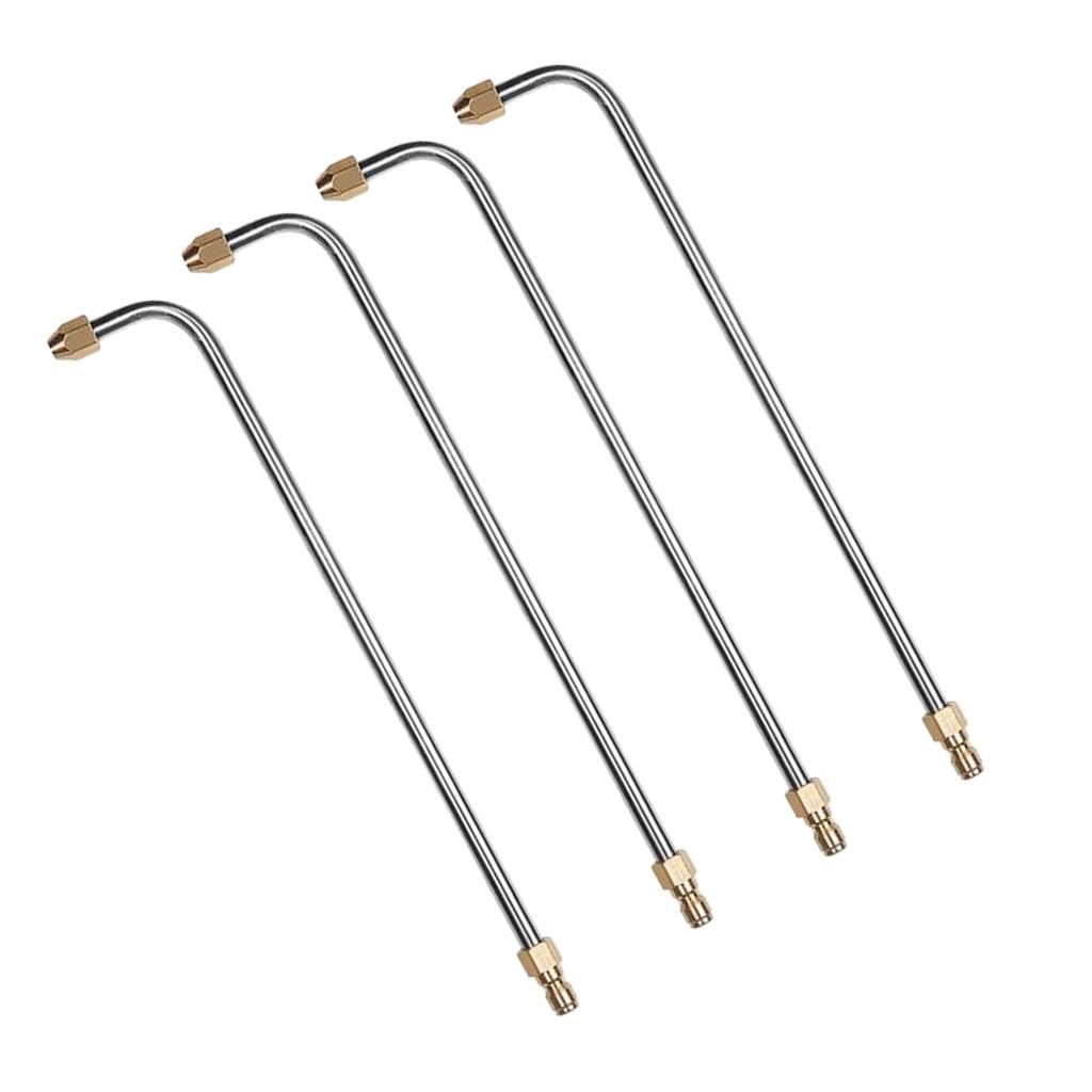 4x90 Độ Áp Lực Vòi Phun Góc Cạnh Lance Mở Rộng 1/4 Phát Hành Nhanh