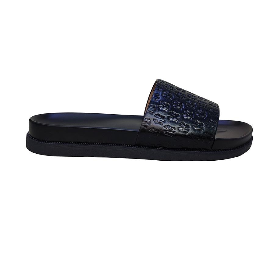 Dép Nam Quai Ngang HÀ NAM Da Bò Thật Cao Cấp DNA2181c