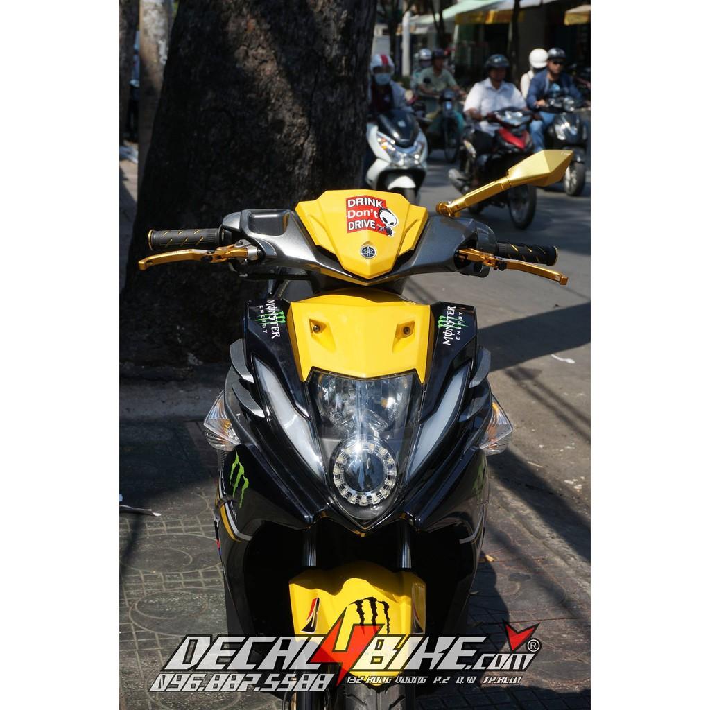 Tem dành cho xe Nouvo SX Yellow Monster