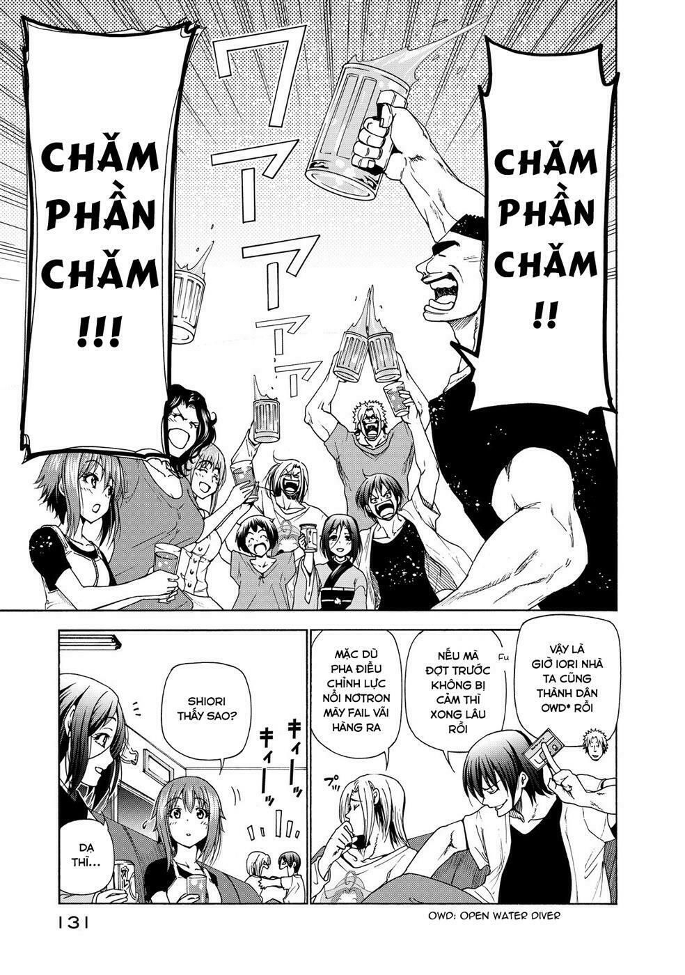 cô gái thích lặn - grand blue chapter 28 40