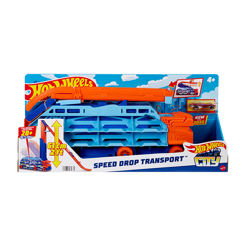 Đồ Chơi Trạm Vận Chuyển Trên Cao Hot Wheels City HDY92