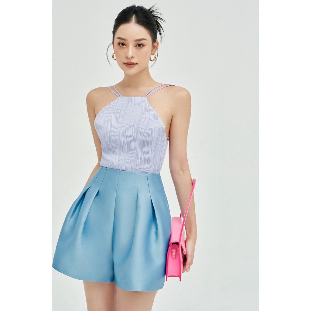 MOLLYNISTA - Quần Abbey short taffeta quyến rũ nữ tính thiết kế cao cấp đi chơi đi tiệc gợi cảm