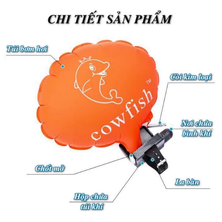 Phao cứu sinh khẩn cấp đeo tay Cowfish Prevent Drowning ️ FREESHIP ️