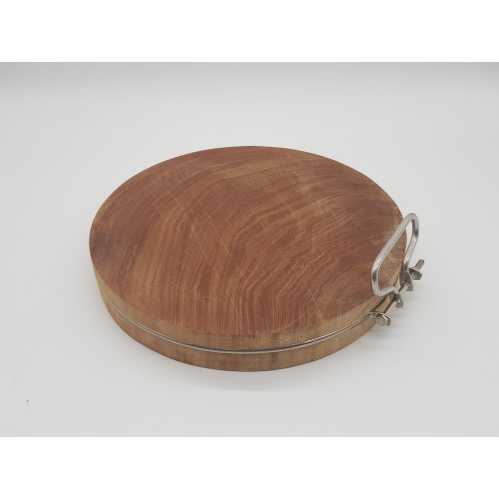 Thớt gỗ nghiến chuẩn Sơn La 39x5cm, dùng để băm chặt thực phẩm dành cho gia đình