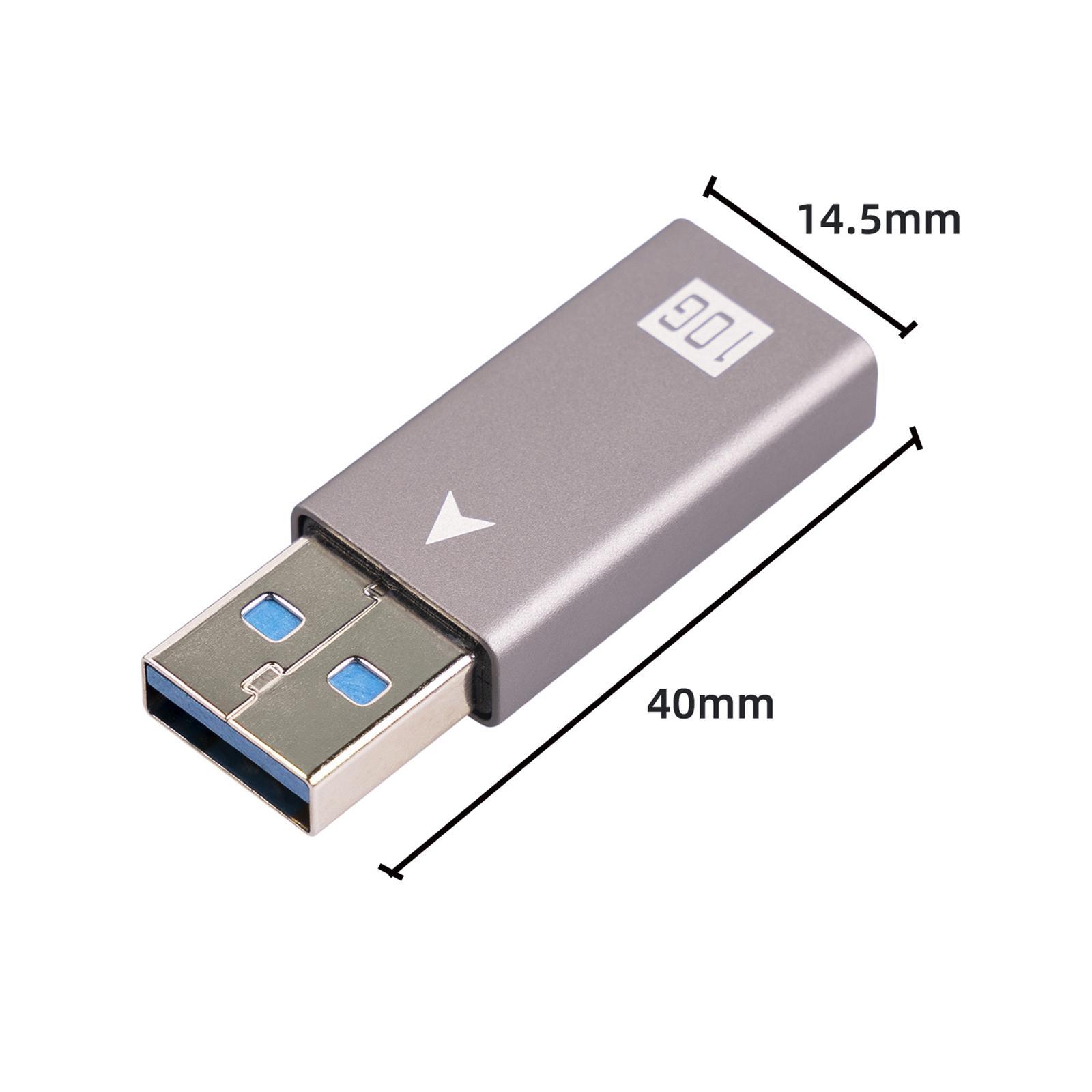 USB Type C Adapter USB 3.1 Type A to Type C USB.3.1 for Laptops Cell Phones