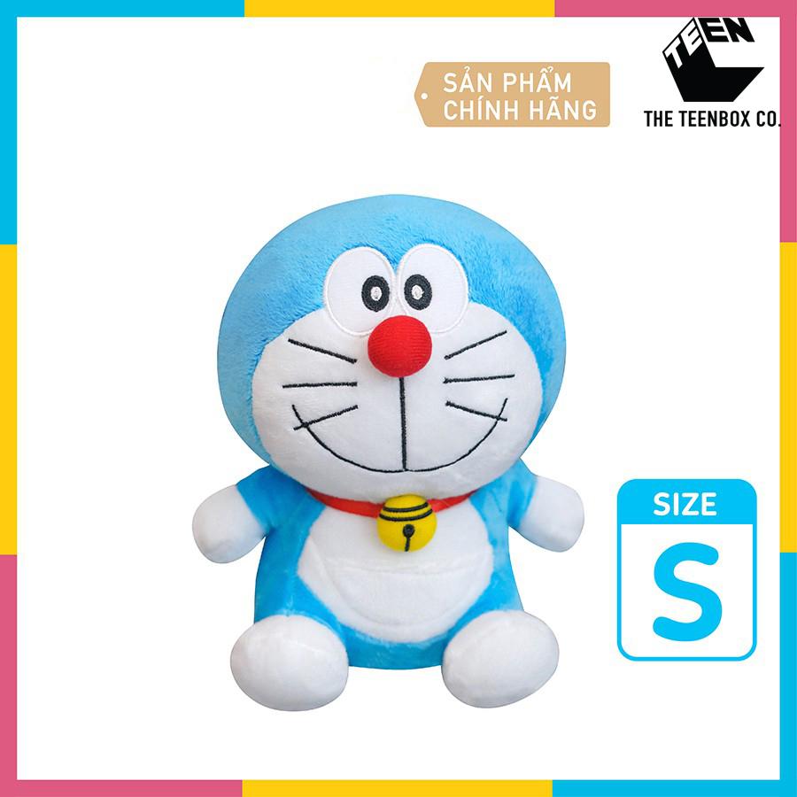 Thú bông Doraemon size S, Gấu bông Doraemon đáng yêu, Quà tặng cho bé, Sản phẩm chính hãng, Phân phối bởi Teenbox