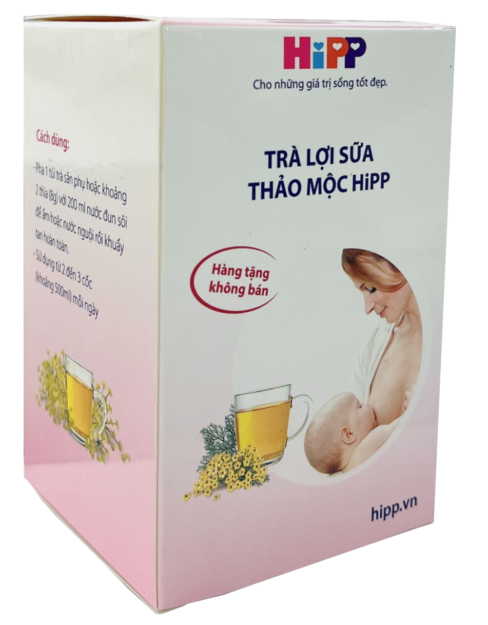 Quà tặng từ Philips Avent- Trà Cốm lợi sữa HiPP cho mẹ sau sinh