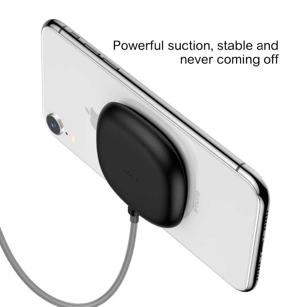 Đế sạc không dây gắn lưng cho Game thủ Baseus Suction Cup P23 cho iPhone / Samsung / Huawei - hàng chính hãng