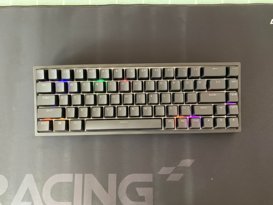 Bàn phím keycool gz68 RGB 3modes hotswap - Hàng chính hãng