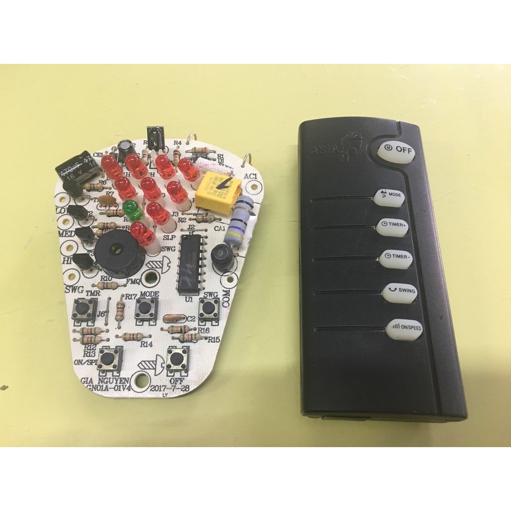 COMBO MẠCH + ĐIỀU KHIỂN QUẠT ASIA L16006
