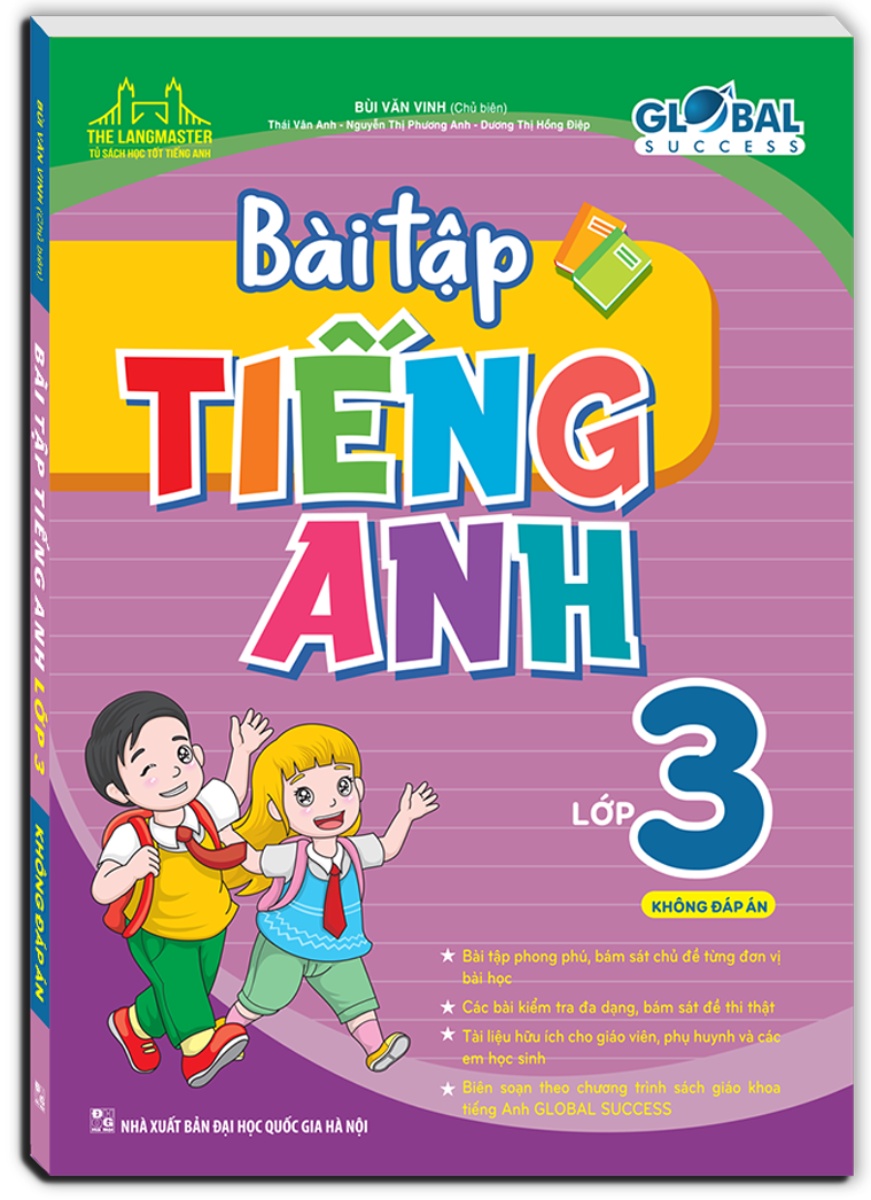 The Langmaster - Bài Tập Tiếng Anh Lớp 3 - Global Success _MT