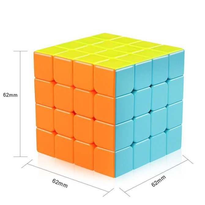 (Hàng Cao Cấp) Đồ Chơi Rubik 4x4 Rèn Luyện Trí Não, Nhựa Đẹp, Cực Trơn