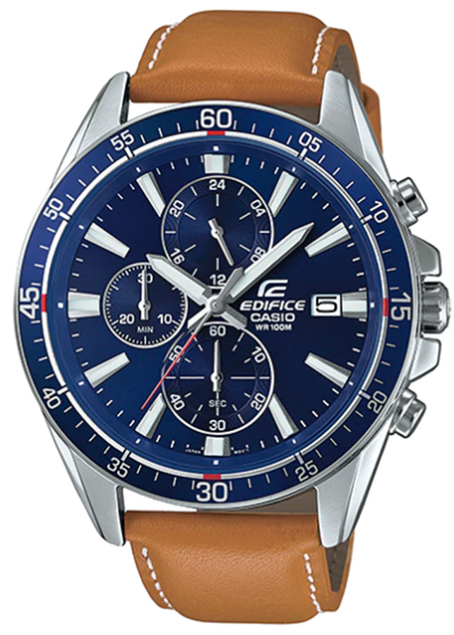 Đồng hồ nam dây da Casio EDIFICE EFR-546L-2AVUDF