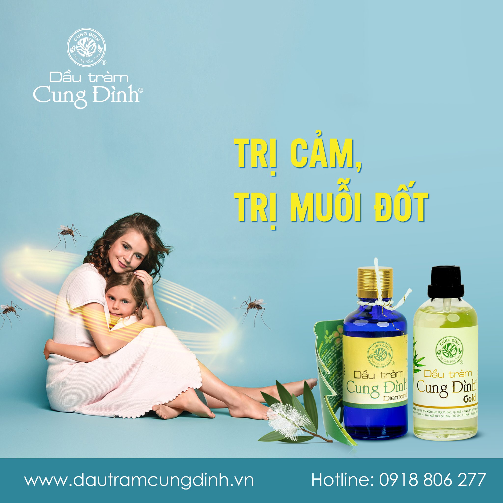 Dầu tràm Cung Đình Gold 100ml | Dầu tràm Gió Huế chính hãng