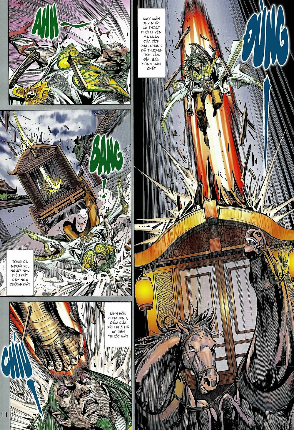 xuân thu mãnh sĩ chapter 14.1 11