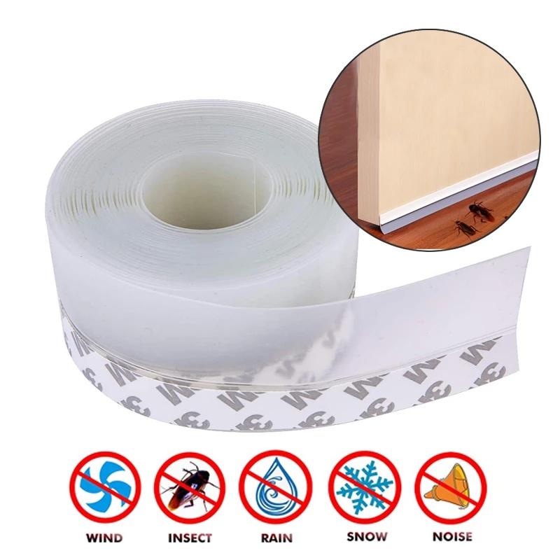 Cuộn Băng Keo Cao Su Niêm Phong Khe Cửa Chống Gió / Bụi Bẩn Tiện Dụng