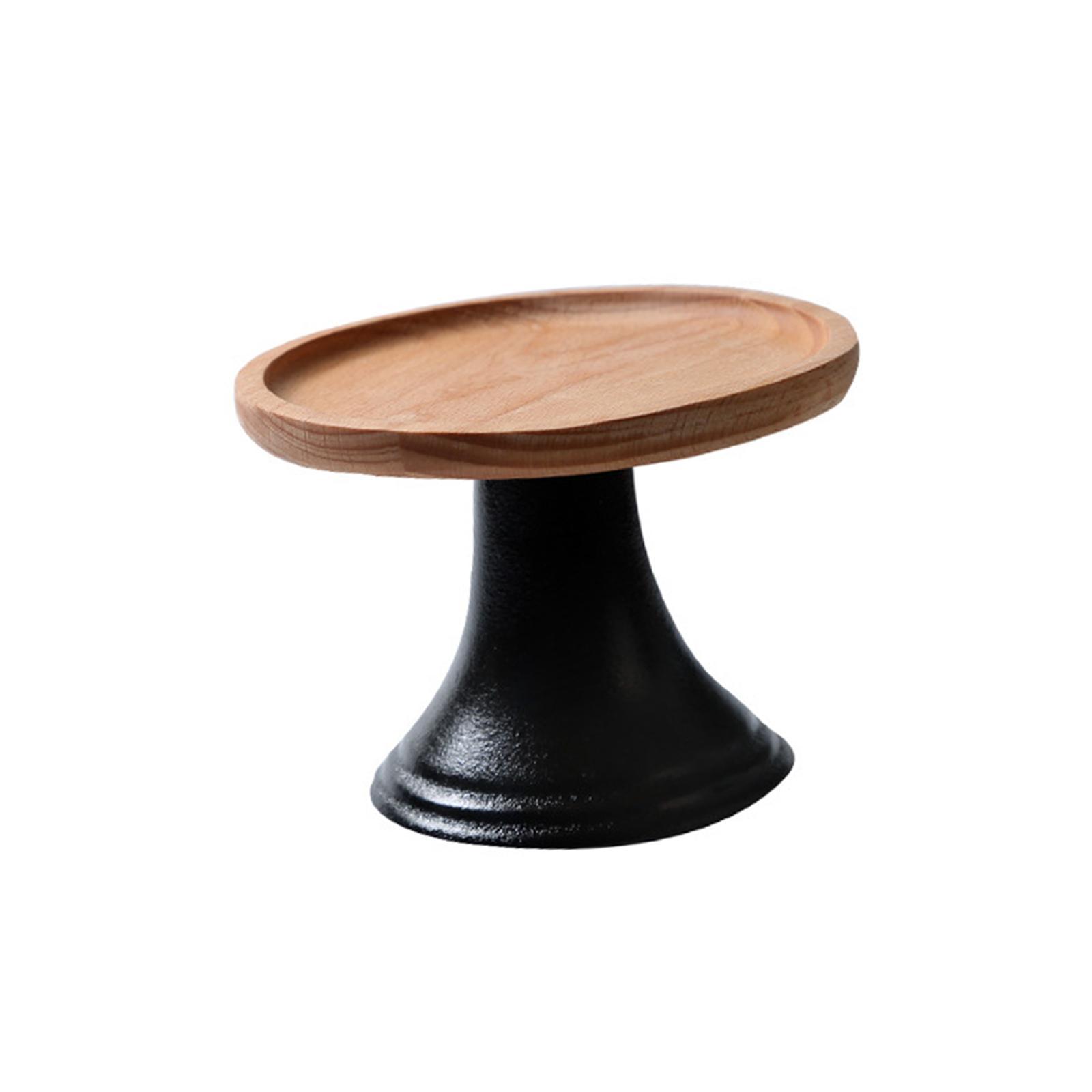 Cake Stands Food Serving Trays, Cake Stand Pedestal, Farmhosue Style Wooden Serving Tray, Cake Pedestal Display, Food Serving Trays for Wedding Party