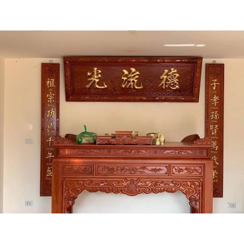 Bàn thờ chân 14cm gỗ hương đá