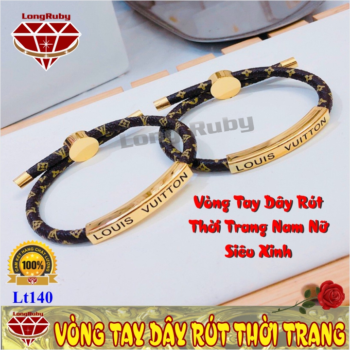 Lắc Tay, Vòng Tay Dây Rút Thời Trang Nam Nữ Siêu Sang - LT140A