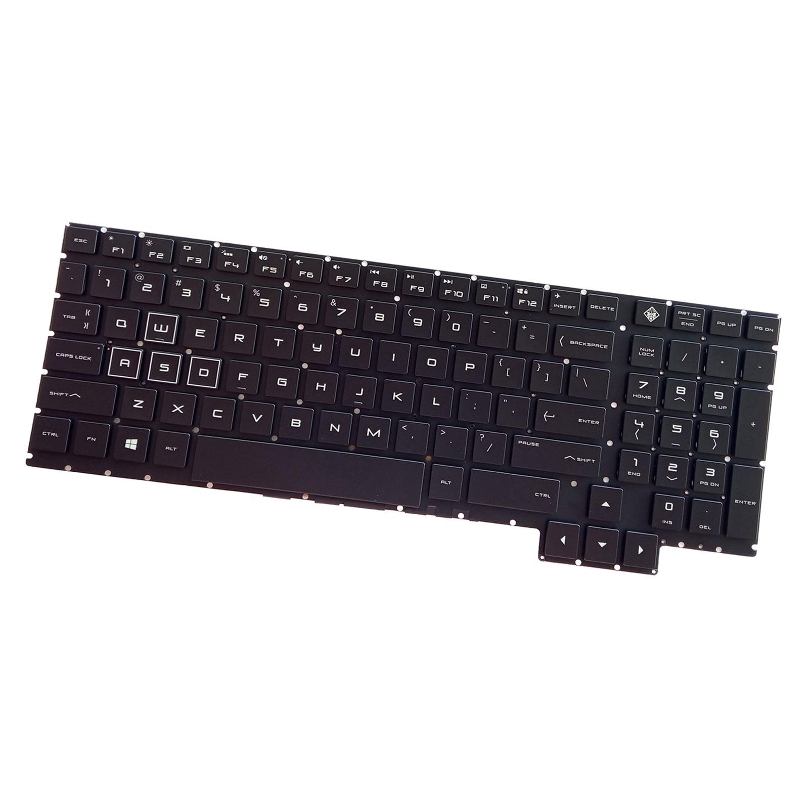 US Layout Keyboard Black Professional for 15-Ce199NR 15-Ce198WM Accessory