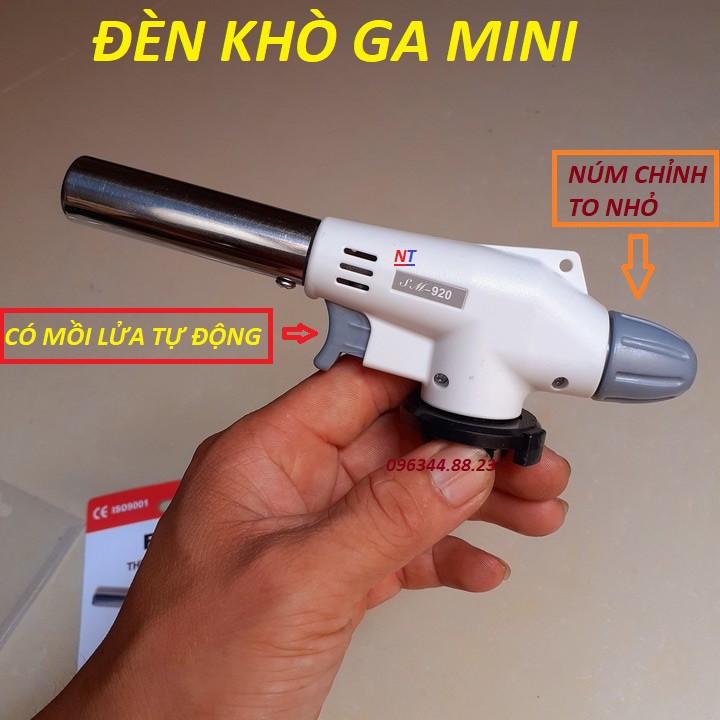 (Loại tốt) Bộ đầu khò ga mini FLAM JAPAN mẫu mới bản nâng cấp tiết kiệm ga