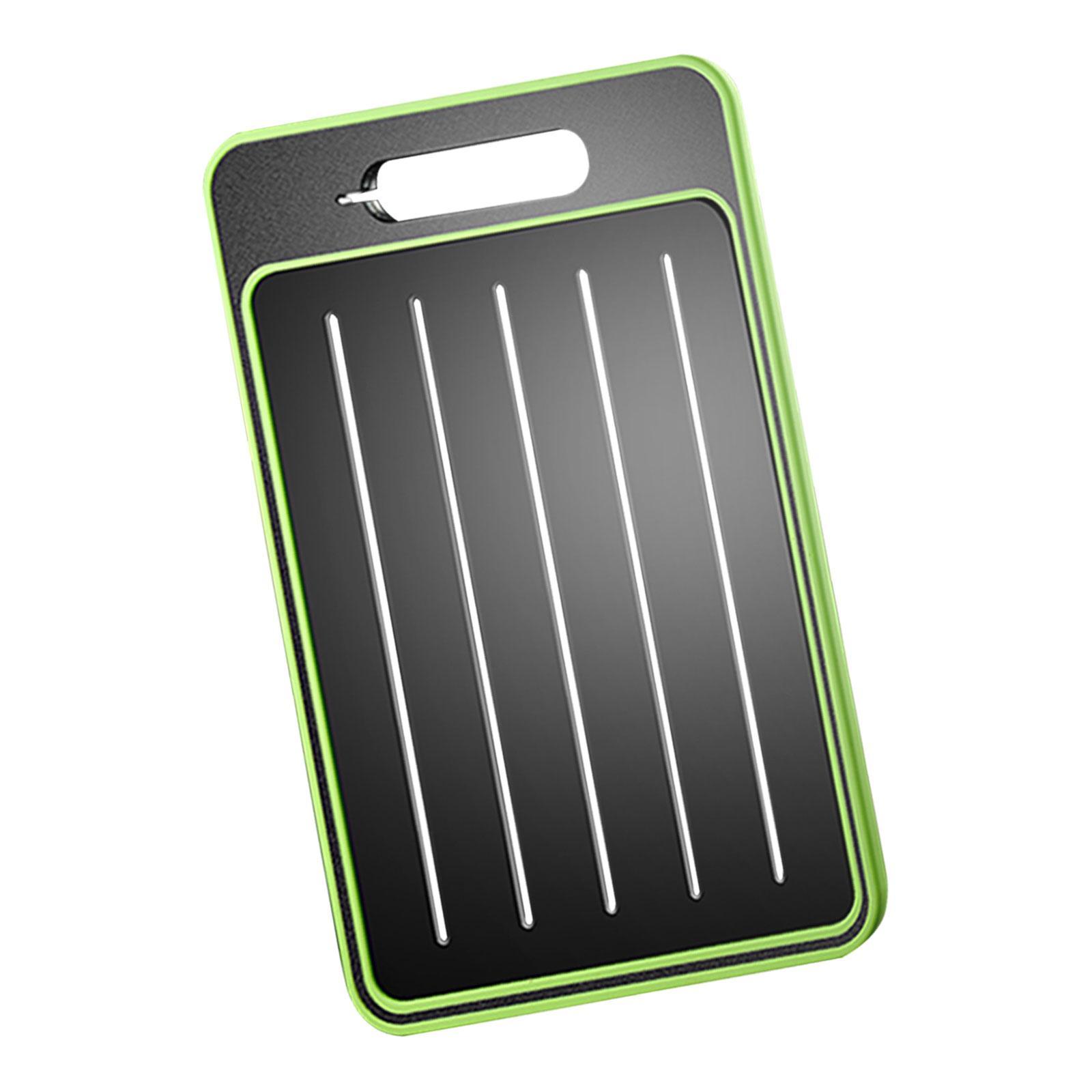 Cutting Board Quick Defrosting for Thawing Food Frozen Meat No Microwaves
